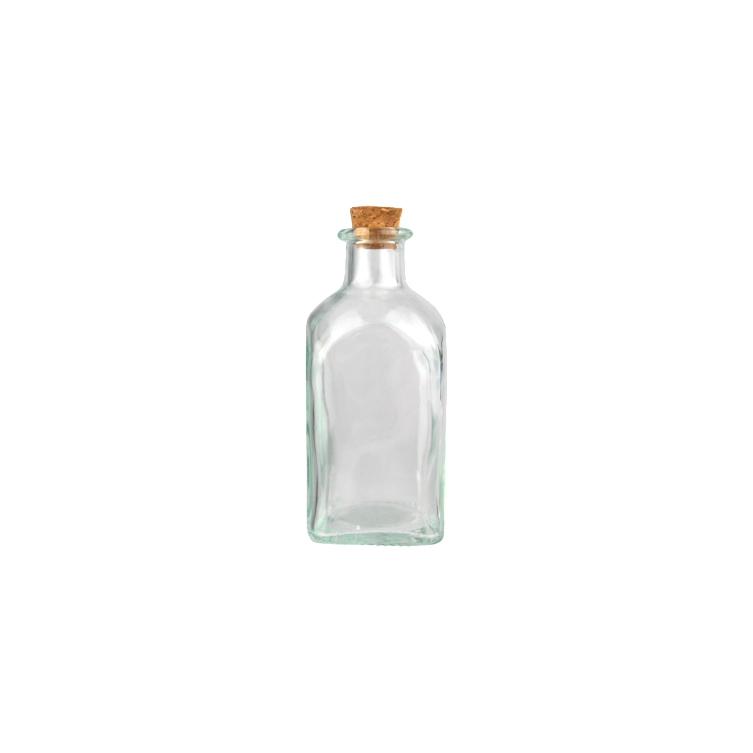 Glas Flasche mit Korken