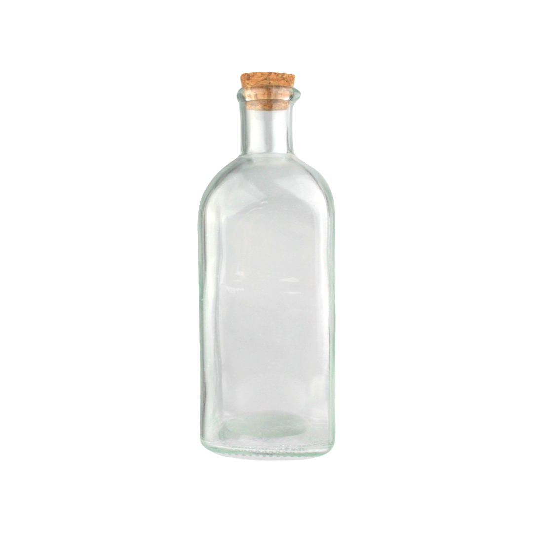 Glas Flasche mit Korken