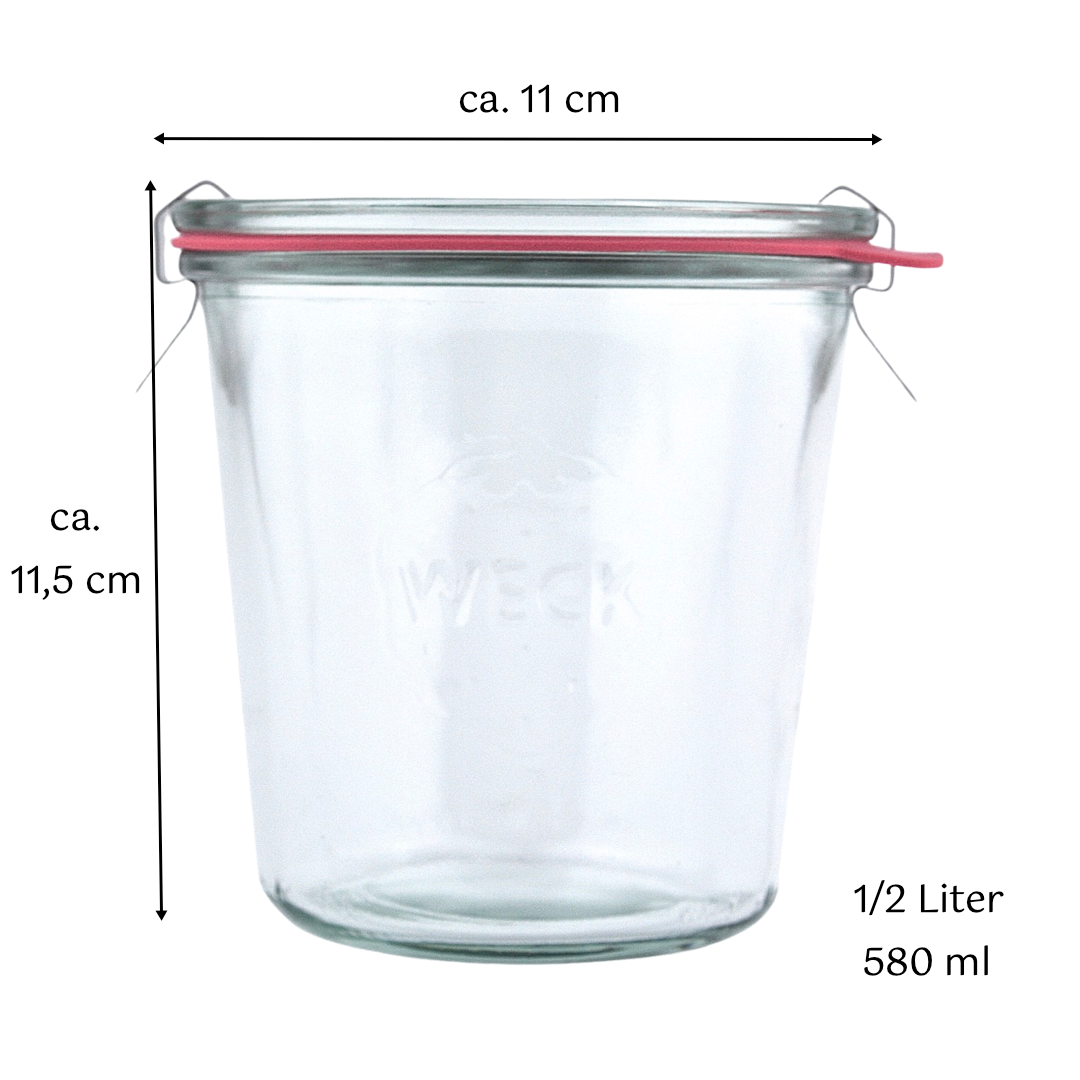 Weck Glas - 1/2 L
