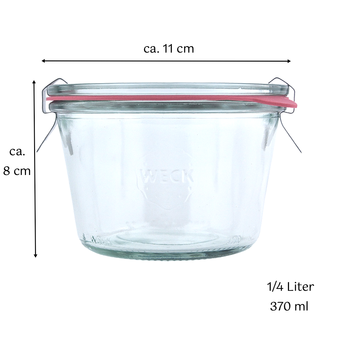 Weck Glas - 1/4 L