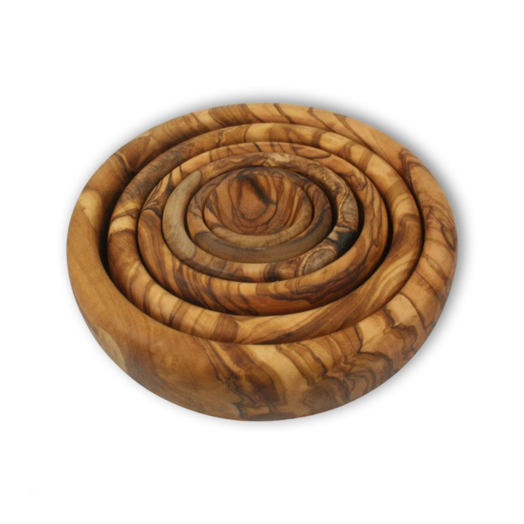 6er Holz Schalen Set