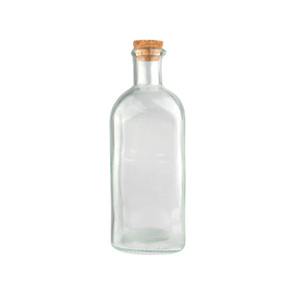 Glas Flasche mit Korken